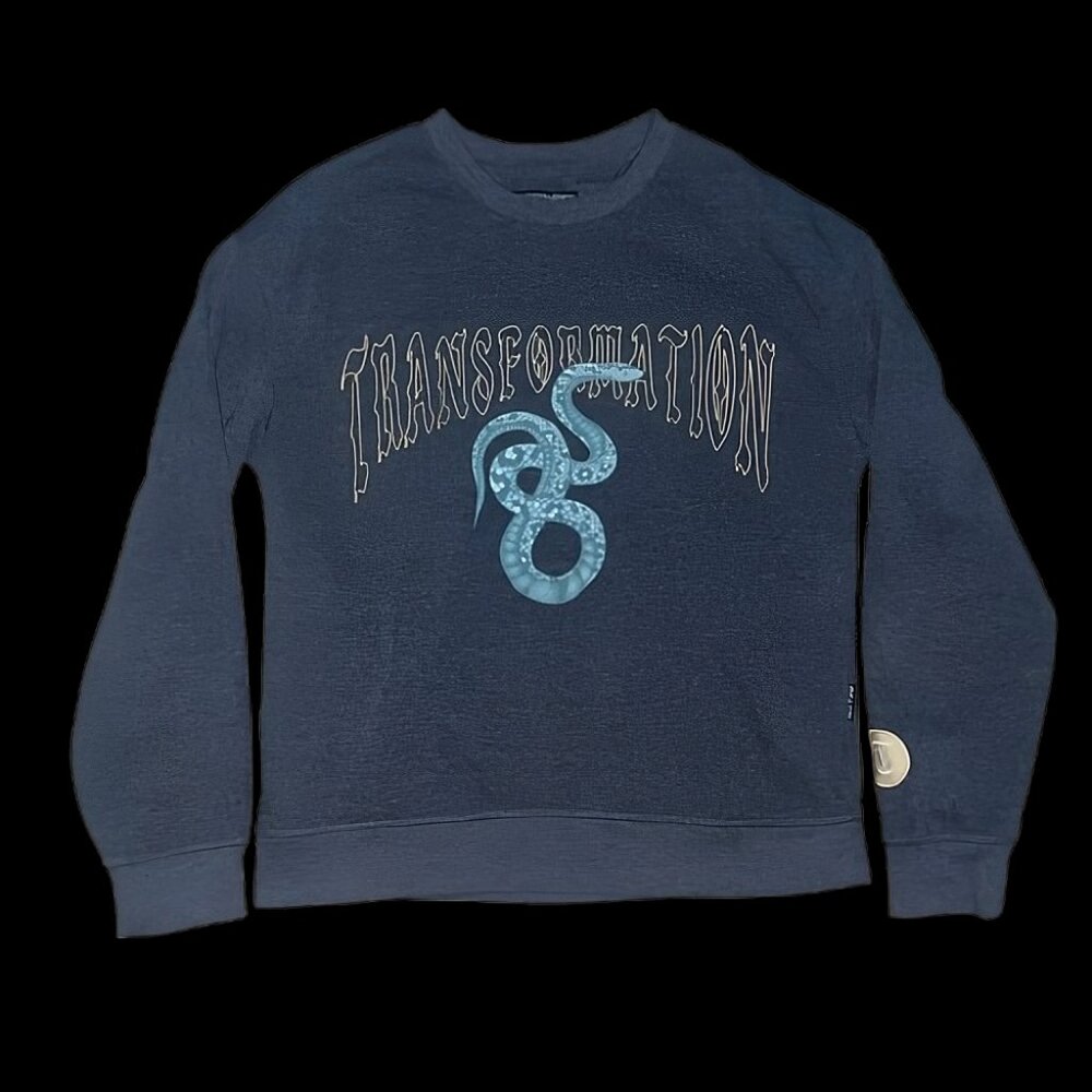 Brooklyn Cloth Mfg Co Transformation Sweatshirt Men’s Size Small Graphic Snake